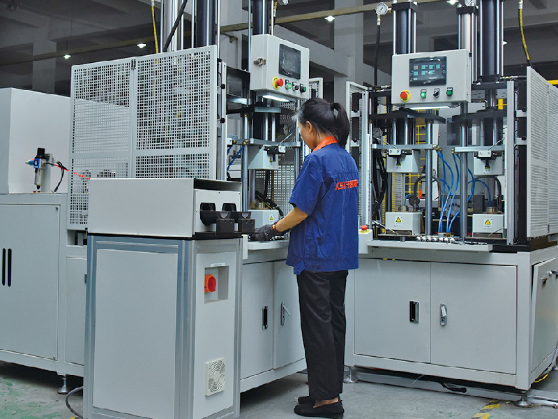 Automatic motor production line
